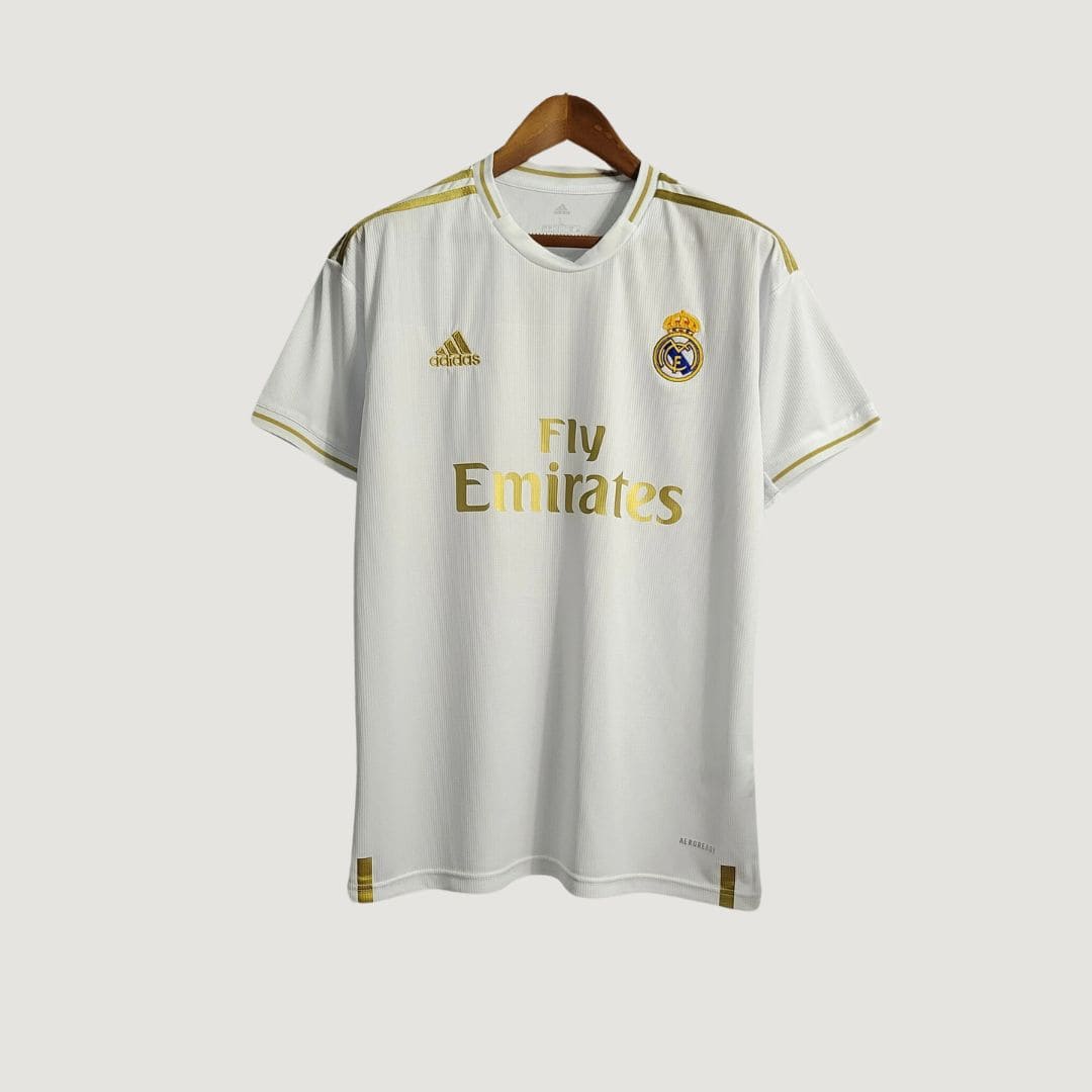 Real Madrid - Maillot Rétro 18/19 - Blanc - avant