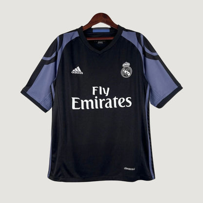 Real Madrid - Maillot Rétro extérieur 2016/2017 - Noir, Violet - avant
