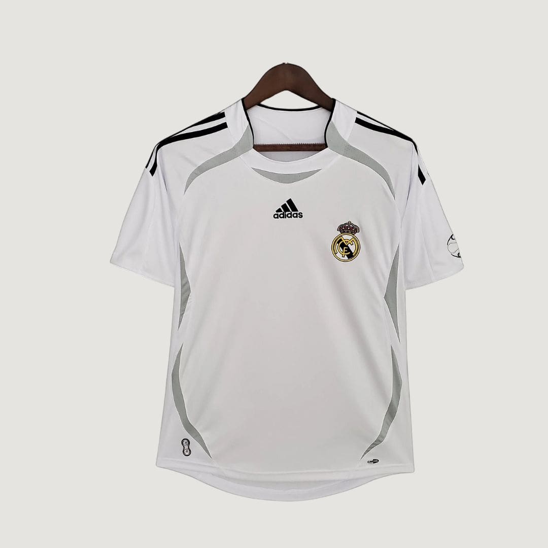 Real Madrid - Maillot Rétro - Blanc - avant