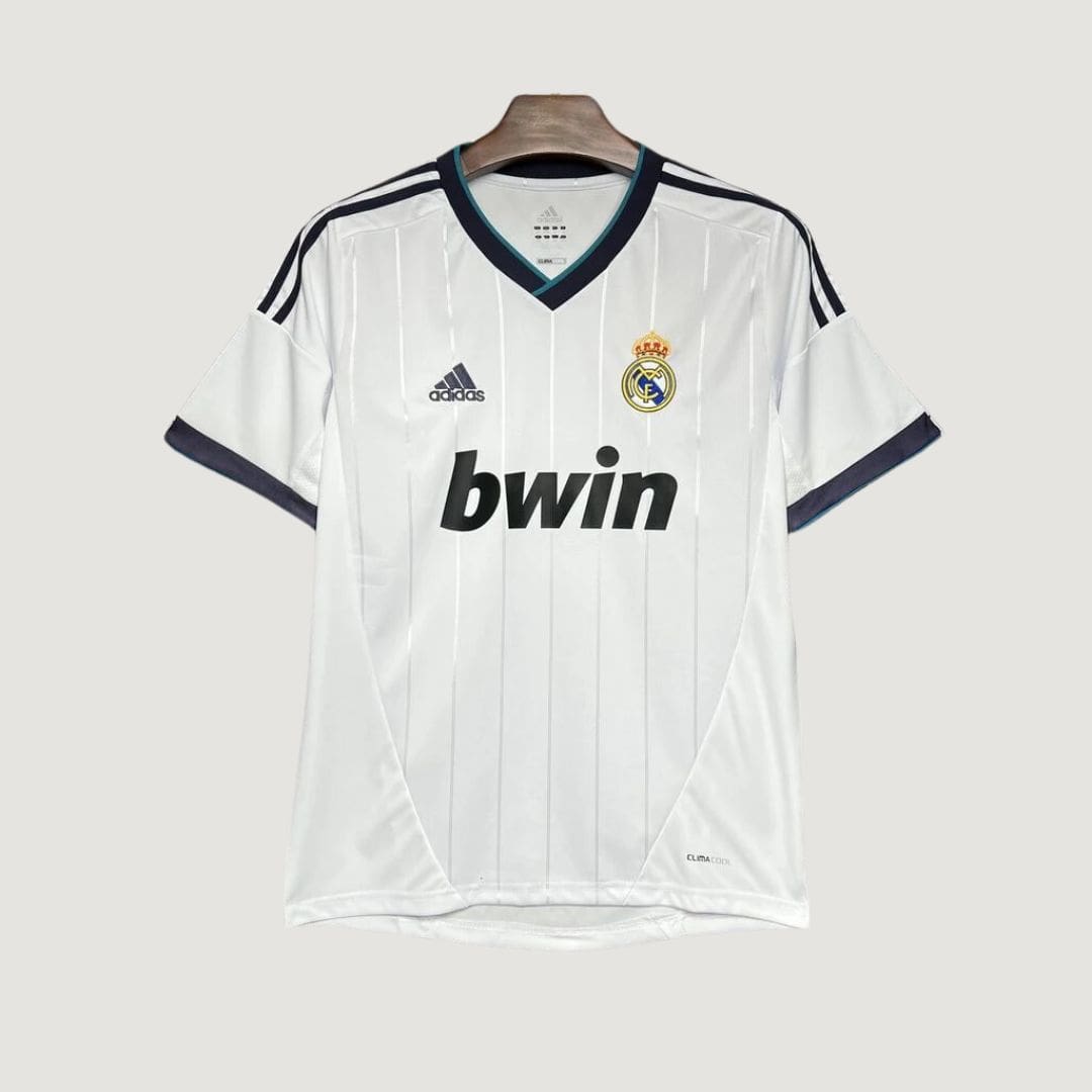 Real Madrid- Maillot Rétro  12/13 - Blanc - avant