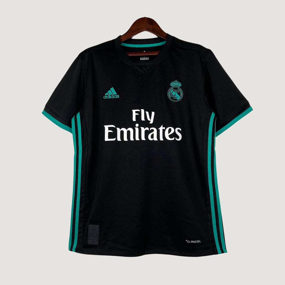 Real Madrid - Maillot Rétro 2017/2018 - Noir - avant