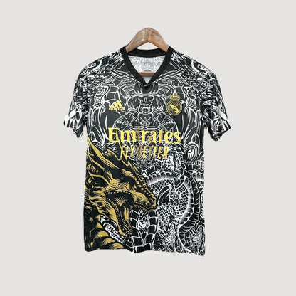 Real Madrid – Maillot Concept – Noir, Blanc, Jaune - avant