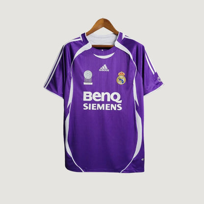 Real Madrid - Maillot third 06/07 - Viollet - avant