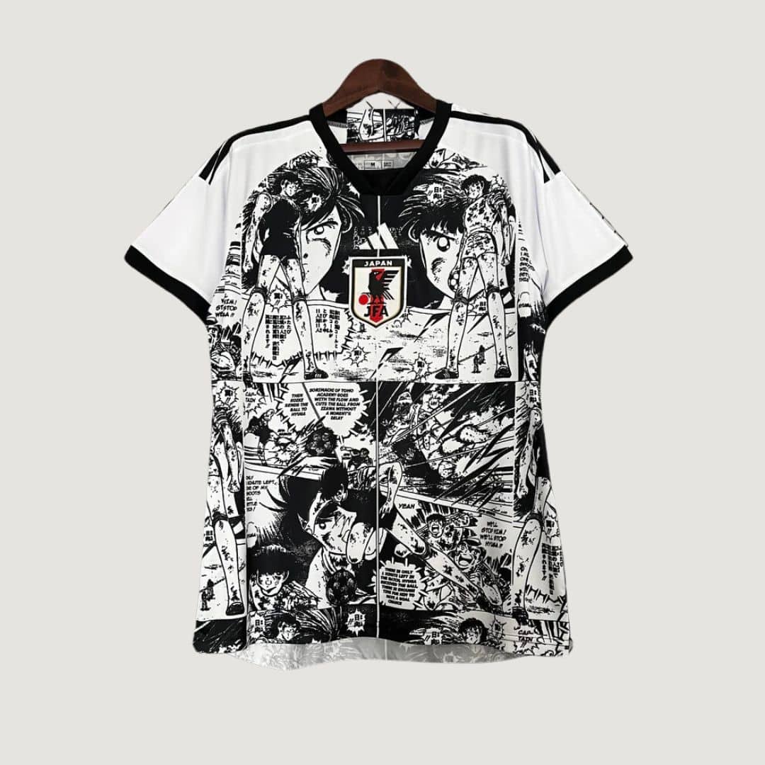 Japon – Maillot Concept – Blanc, Noir (Manga) - avant