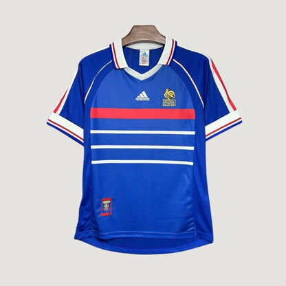 France - Maillot Rétro 1998 - Bleu - avant