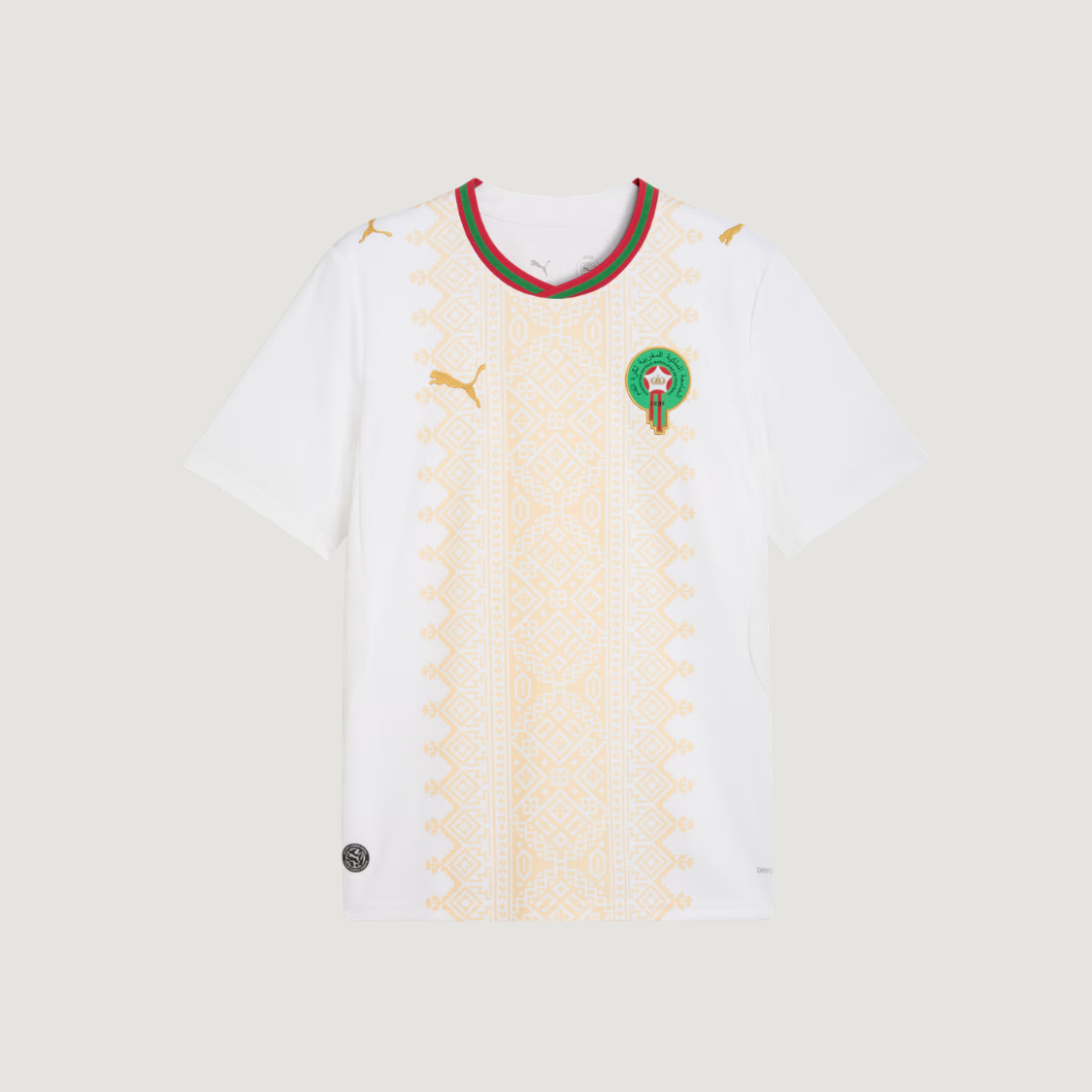 Maroc – Maillot Extérieur 2026/2027 – Blanc - avant