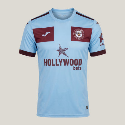 Brentford – Maillot Third 26/27 – Bleu ciel, Gris clair, Bordeaux - avant