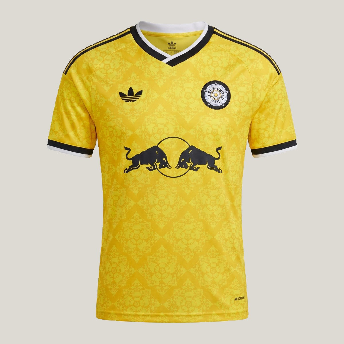 Leeds United – Maillot Extérieur 26/27 – Jaune, Doré, Orange - avant