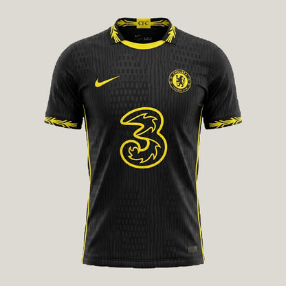 Chelsea – Maillot Extérieur 26/27 – Noir, Jaune - avant