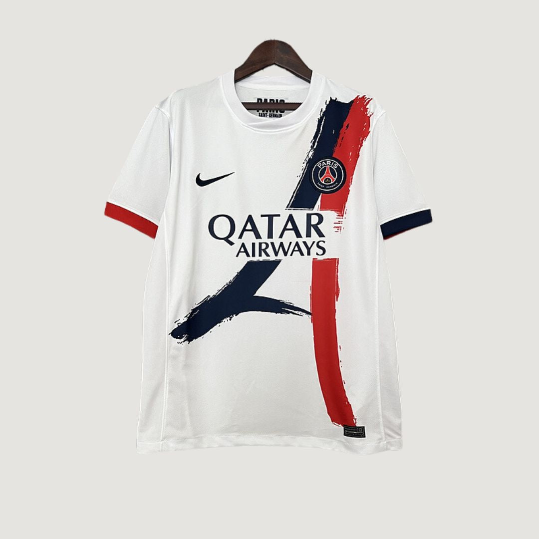 Paris Saint Germain ( PSG ) -  Maillot Extérieur 25/26 - Blanc DERBYX