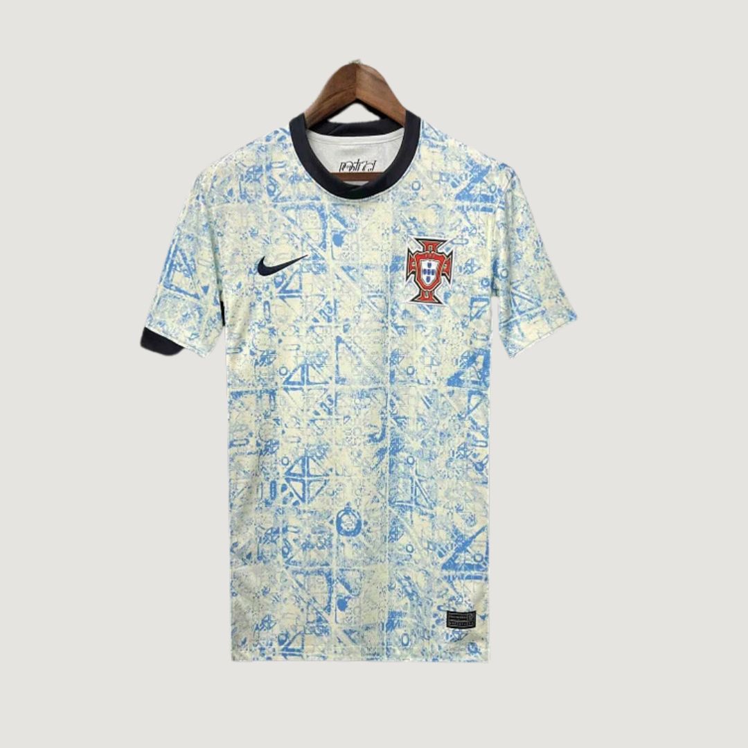 Portugal - Maillot Extérieur 24/25 - Blanc,Bleu DERBYX