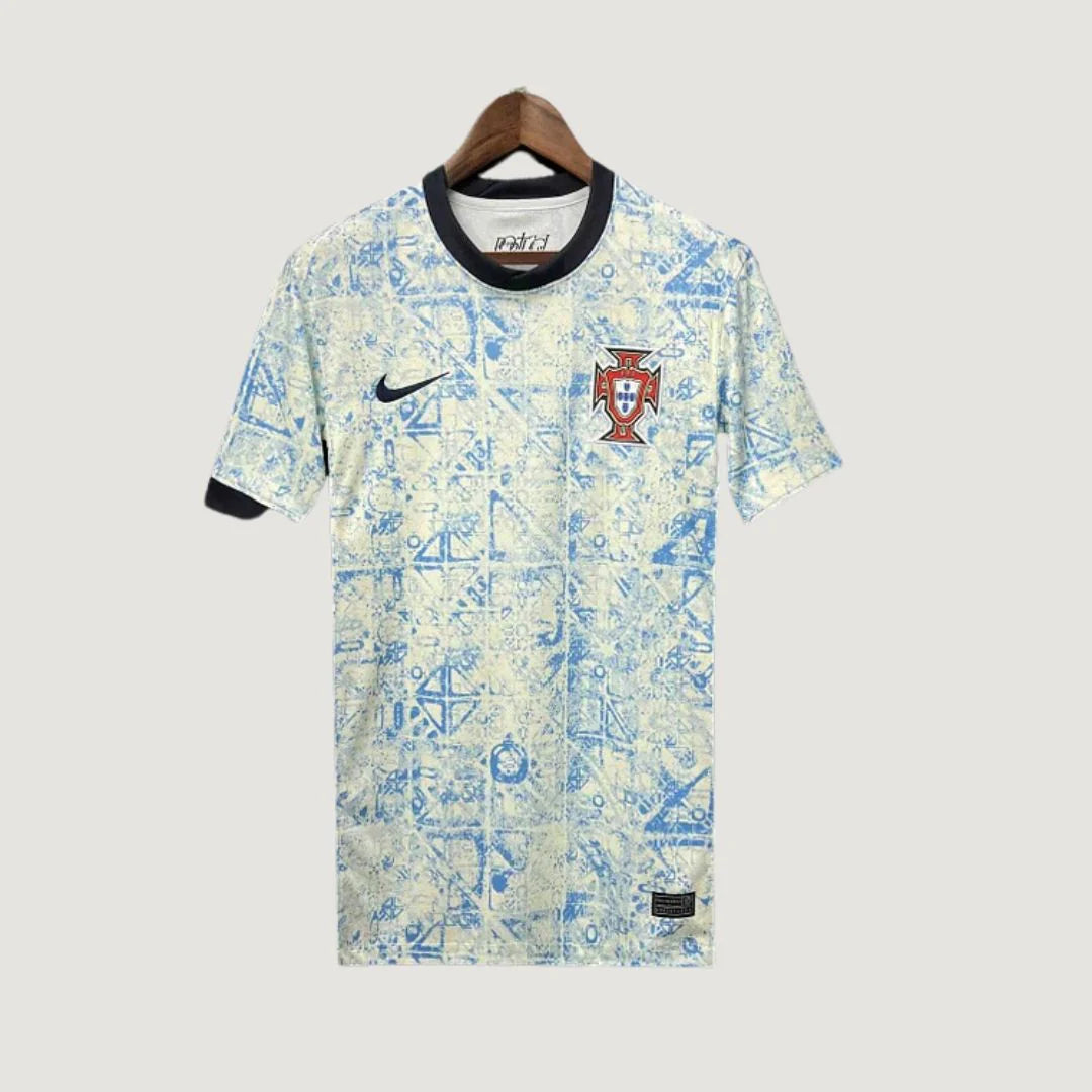 Portugal - Maillot Extérieur 24/25 - Blanc,Bleu DERBYX