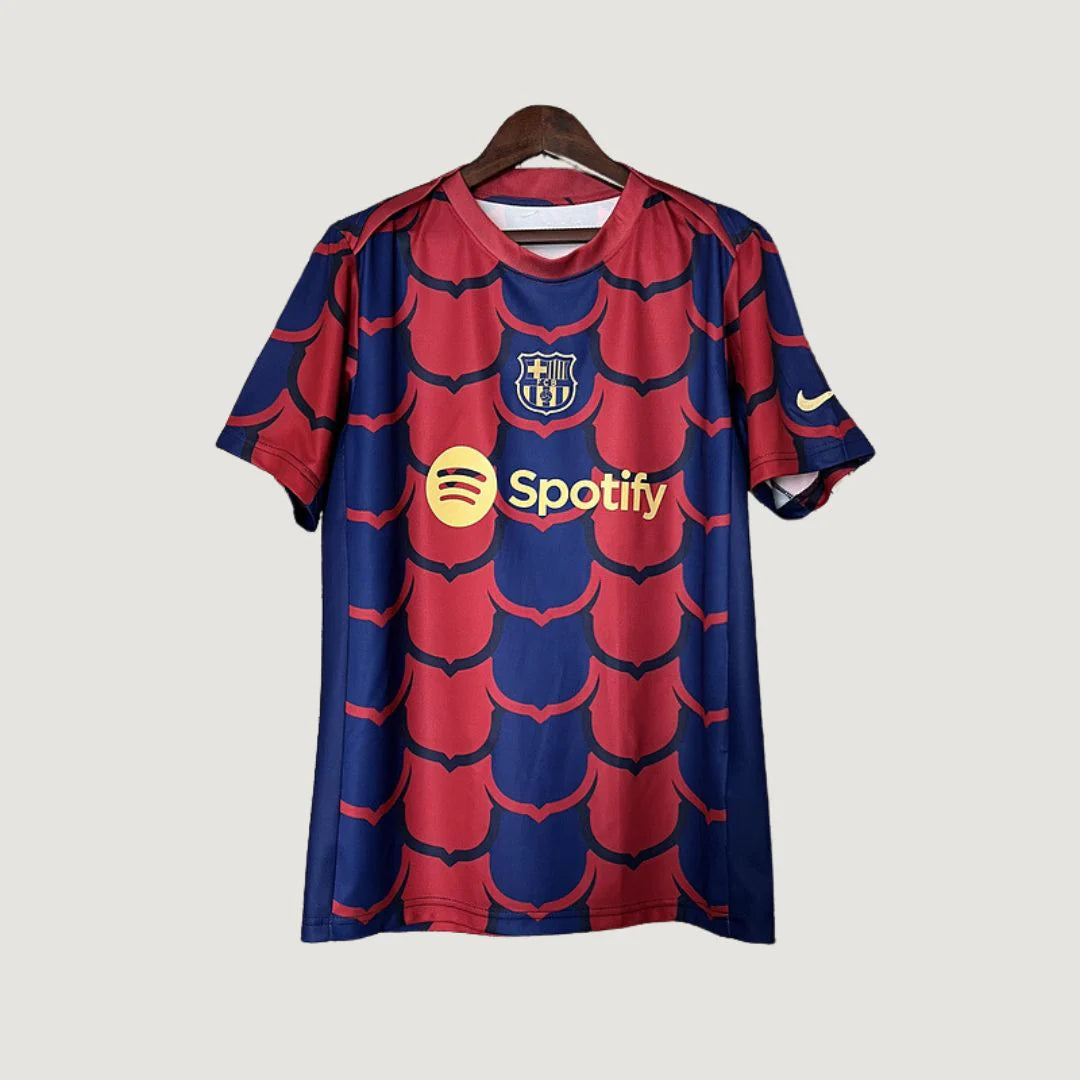 FC Barcelone - Maillot d'Entraînement 24/25 - Rouge, Bleu DERBYX