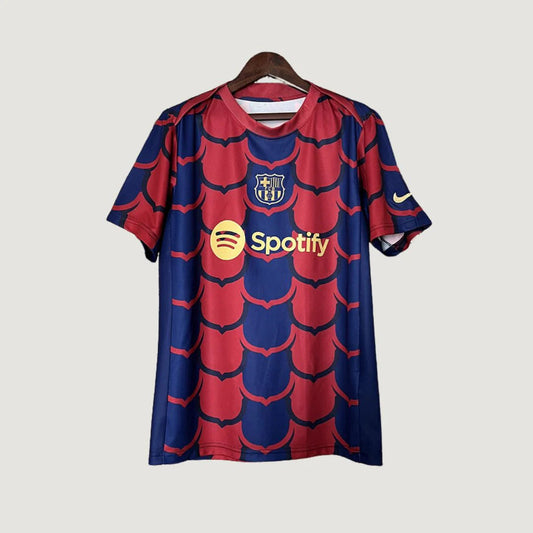 FC Barcelone - Maillot d'Entraînement 24/25 - Rouge, Bleu DERBYX