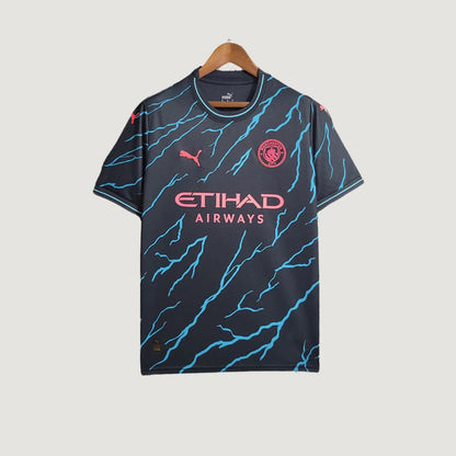 Manchester City - Maillot Extérieur 23/24 - Noir DERBYX