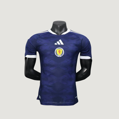 Écosse – Maillot Domicile Coupe du Monde 2026 – Bleu Marine, Blanc - dos