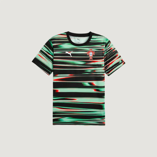 Portugal - Maillot d’avant-match 2025 - Noir, Vert, Rouges DERBYX