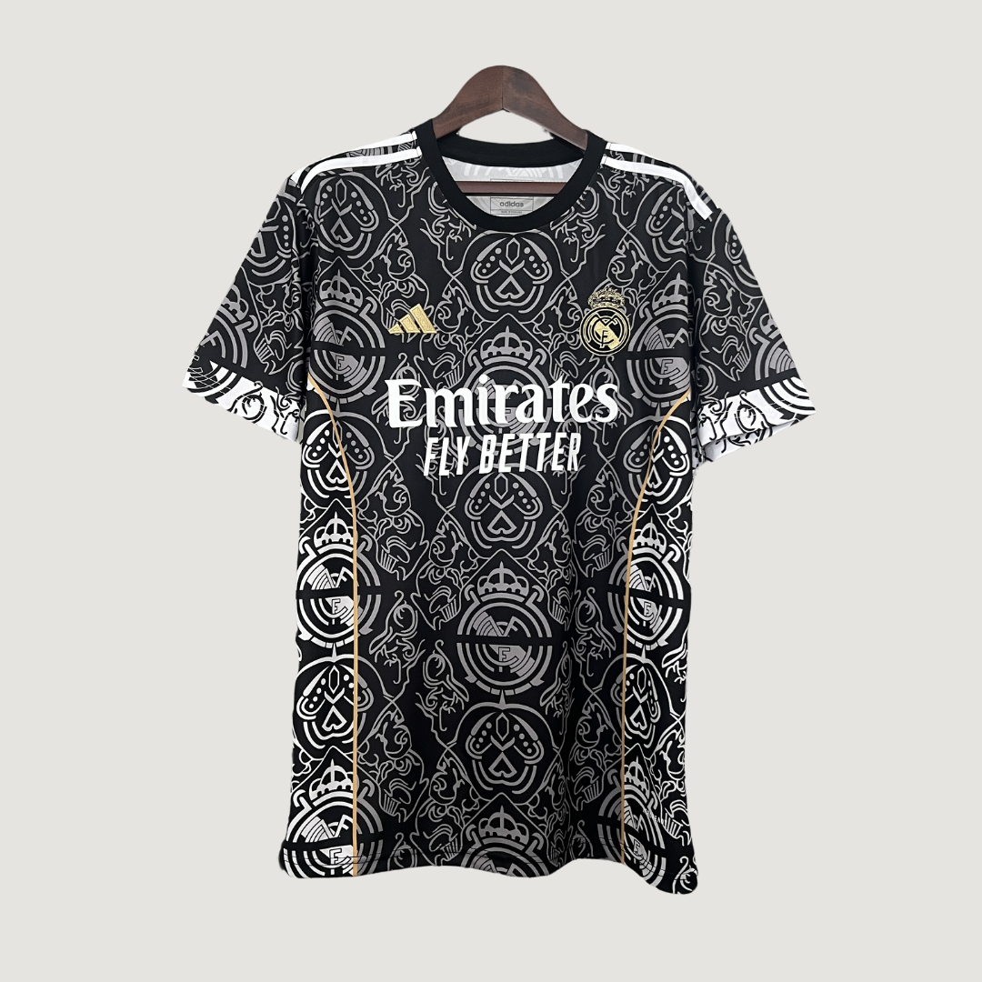 Real Madrid - Maillot Concept - Noir, Blanc ( Fan ) DERBYX