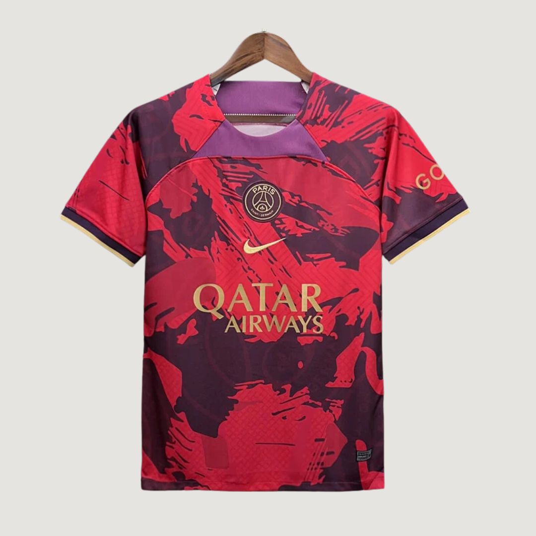 Paris Saint Germain ( PSG )  -  Maillot Édition Spéciale 24/25 - Rouge DERBYX