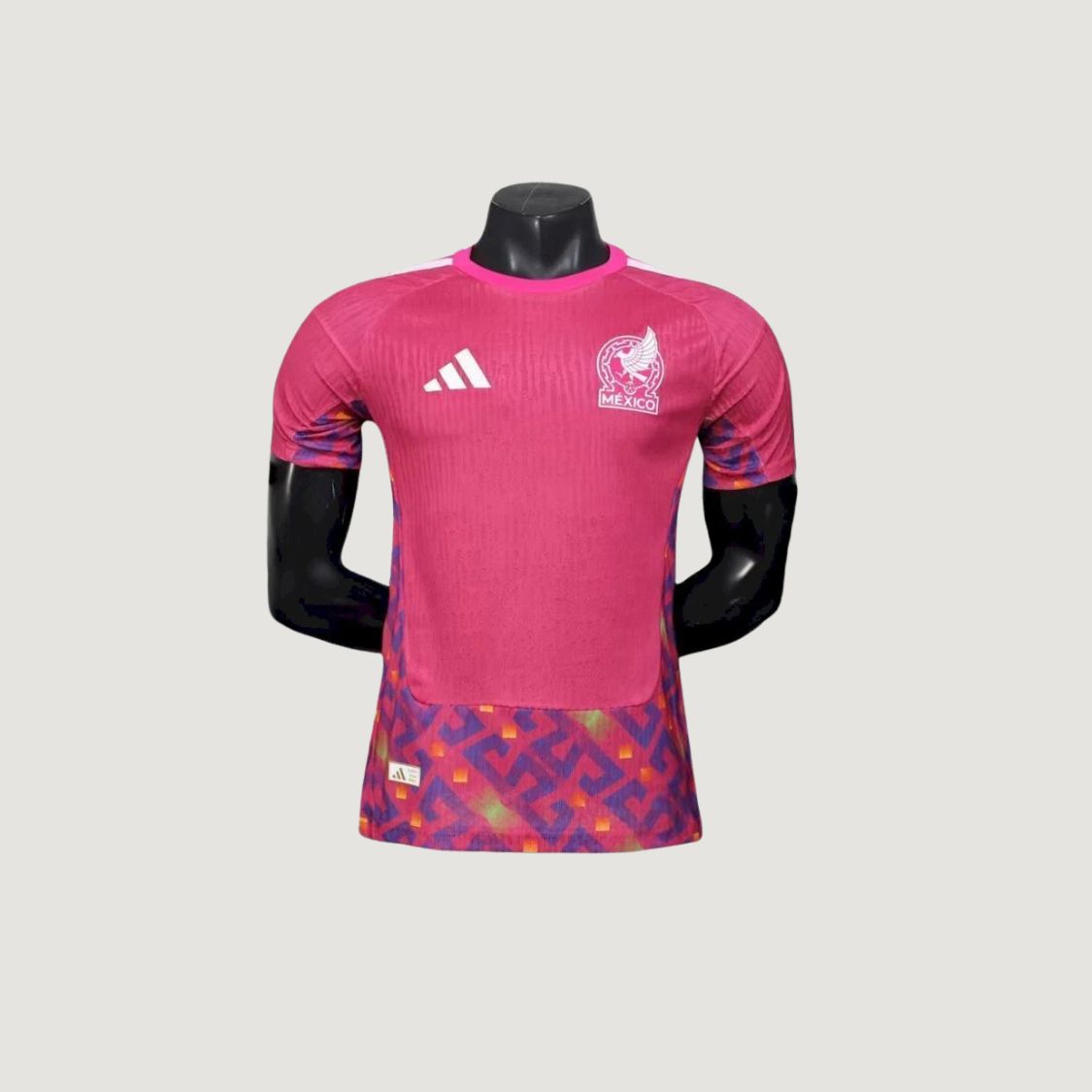 Mexique – Maillot Gardien Coupe du Monde 2026 – Rose, Violet, Multicolore - dos