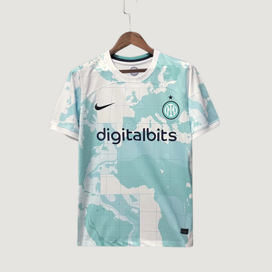Inter Milan 23/24 - Maillot Extérieur - Bleu, Blanc DERBYX