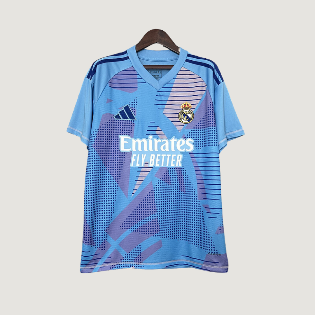 Real Madrid - Maillot Gardien 24/25 - Bleu ( Fan ) DERBYX