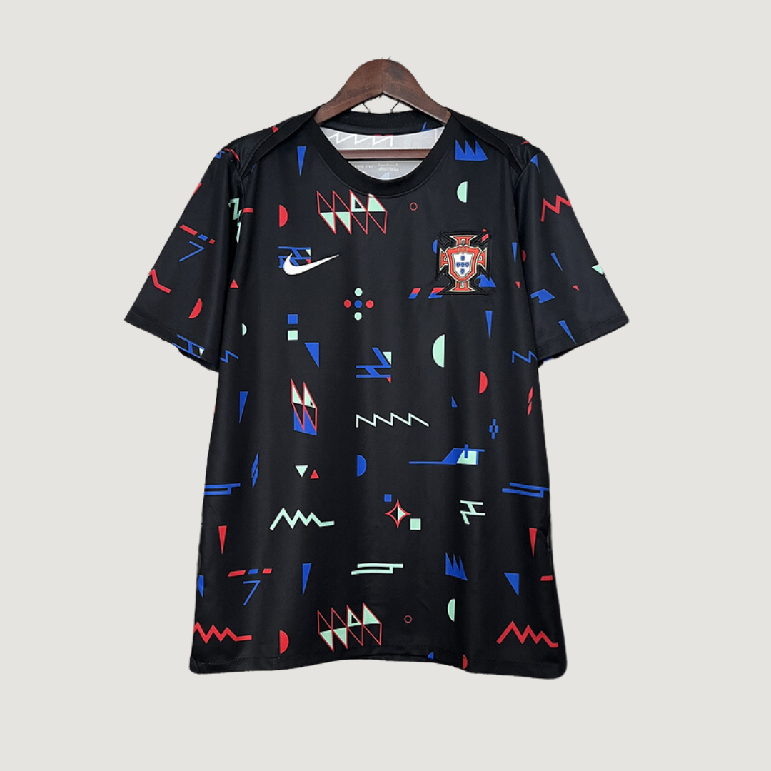 Portugal - Maillot Entrainement 24/25 - Noir ( Fan ) DERBYX