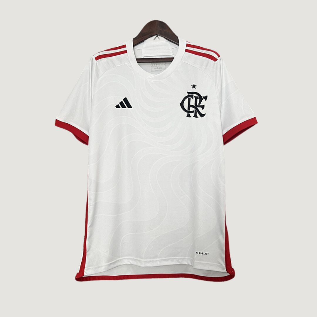 Flamengo - Maillot Extérieur 24/25 - Blanc, Rouge DERBYX