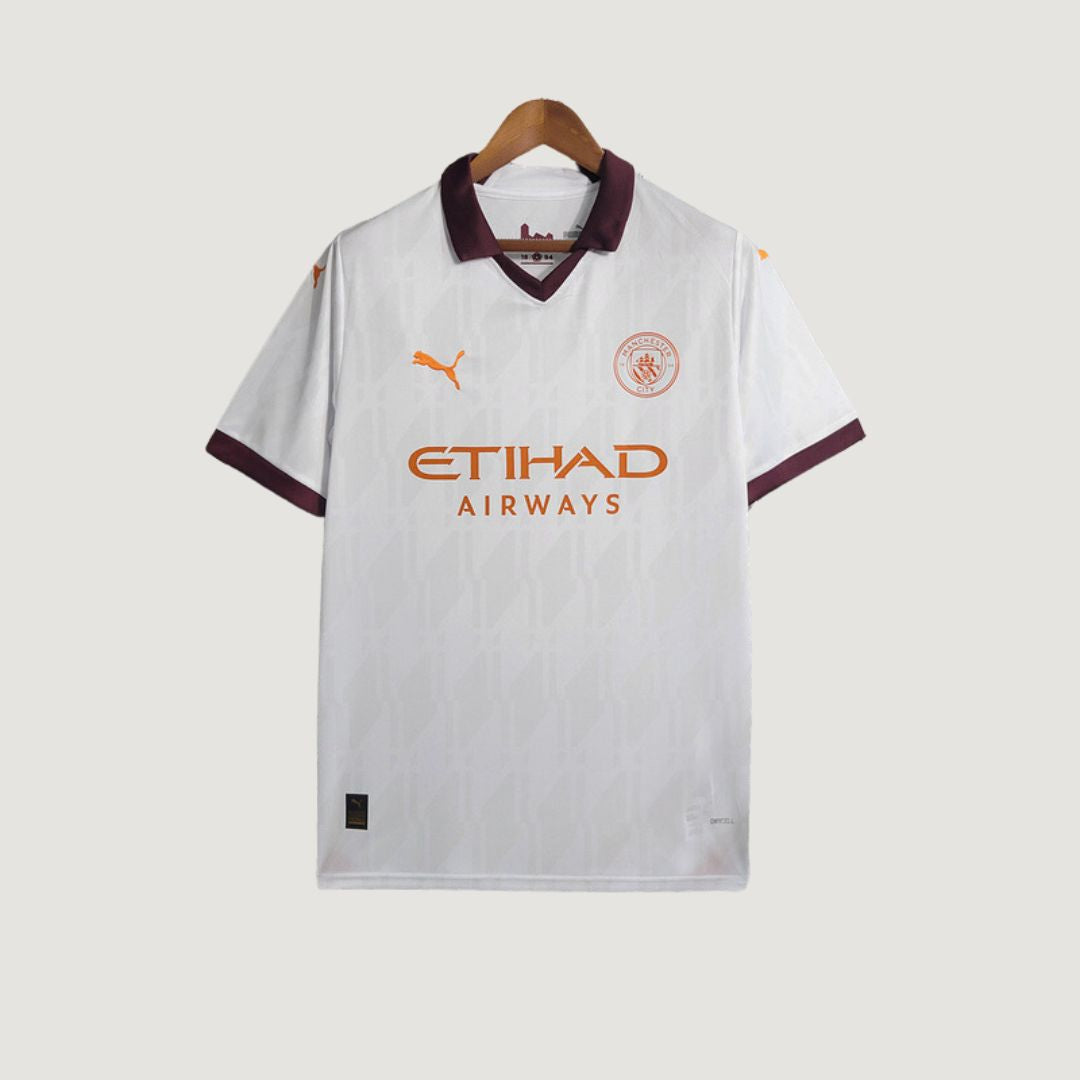 Manchester City - Maillot Extérieur  23/24 - Blanc DERBYX