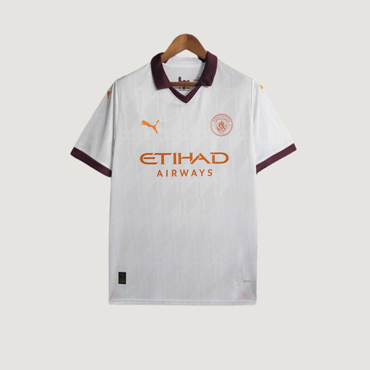 Manchester City - Maillot Extérieur  23/24 - Blanc DERBYX