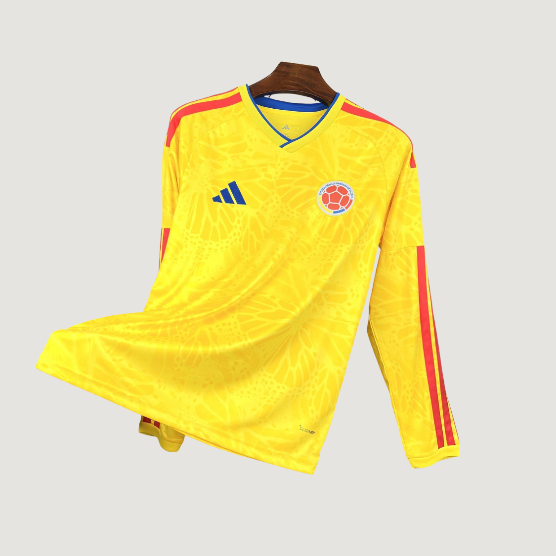 Colombie – Maillot Manches Longues Domicile 2026 – Jaune, Rouge - dos