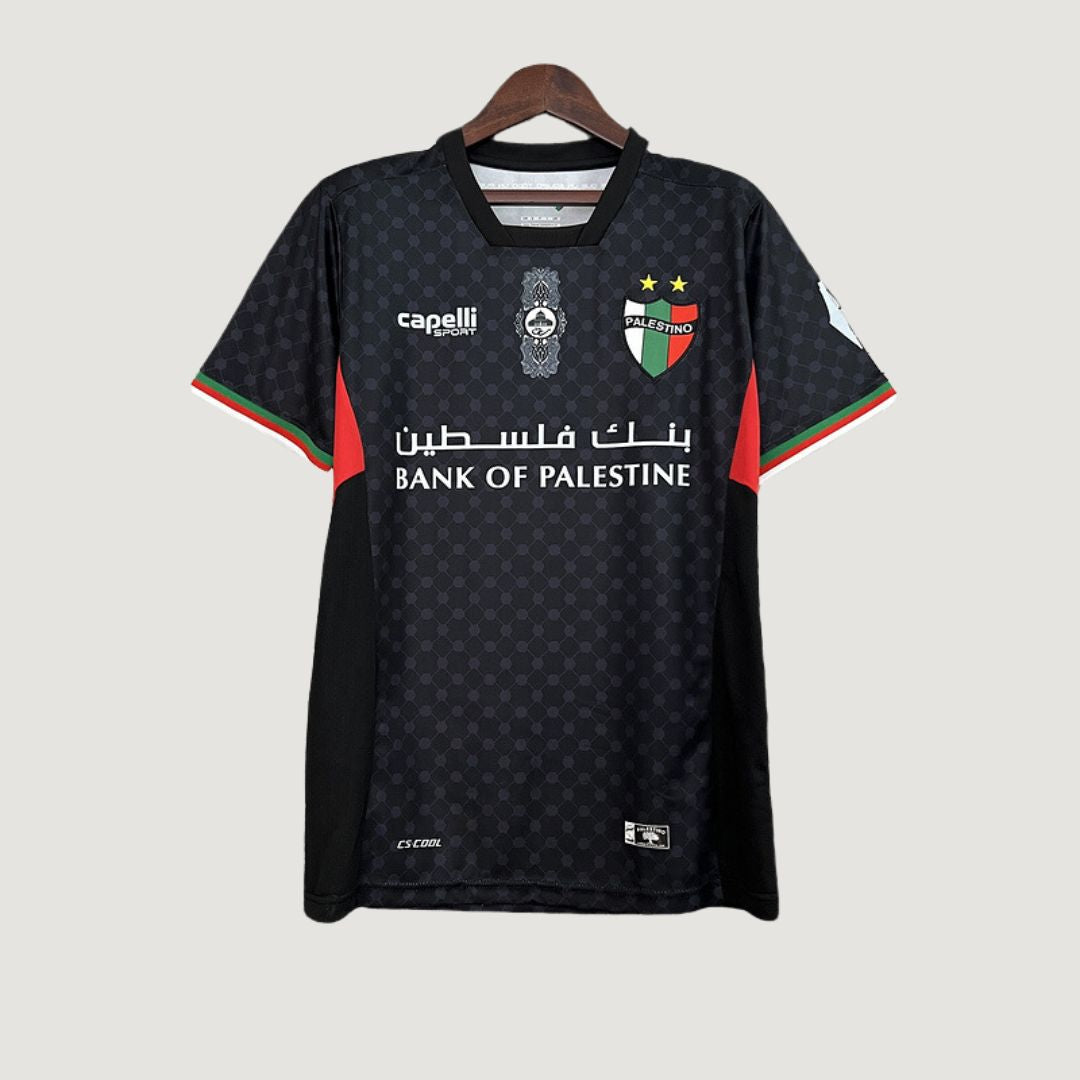 Palestino - Maillot Extérieur 24/25 - Noir DERBYX