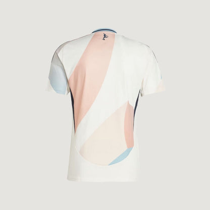 Espagne – Maillot Extérieur 2025/26 (Équipe Féminine) – Blanc, Bleu Ciel & Corail - dos