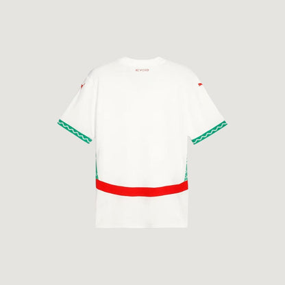 Maroc - Maillot Extérieur 24/25 - Blanc, Vert, Rouge - dos