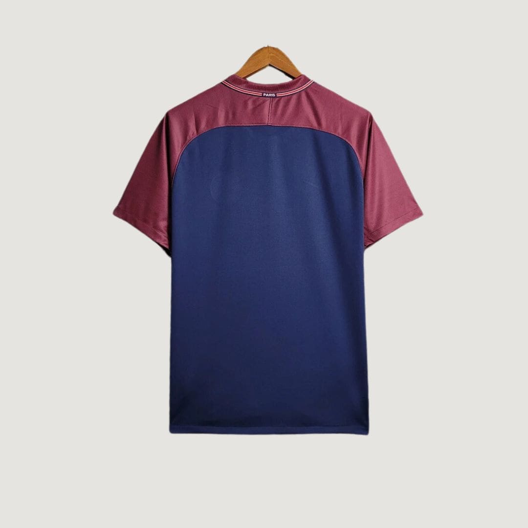 Paris Saint-Germain - Maillot Rétro 17/18 - Bleu - dos