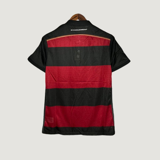 Allemagne - Maillot Rétro 2014 - Rouge, Noir - dos