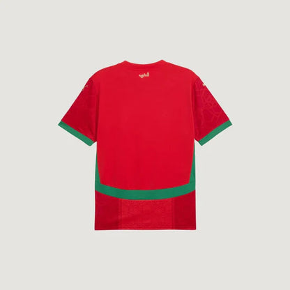 Maroc - Maillot d'avant-match 24/25 - Rouge, Vert DERBYX