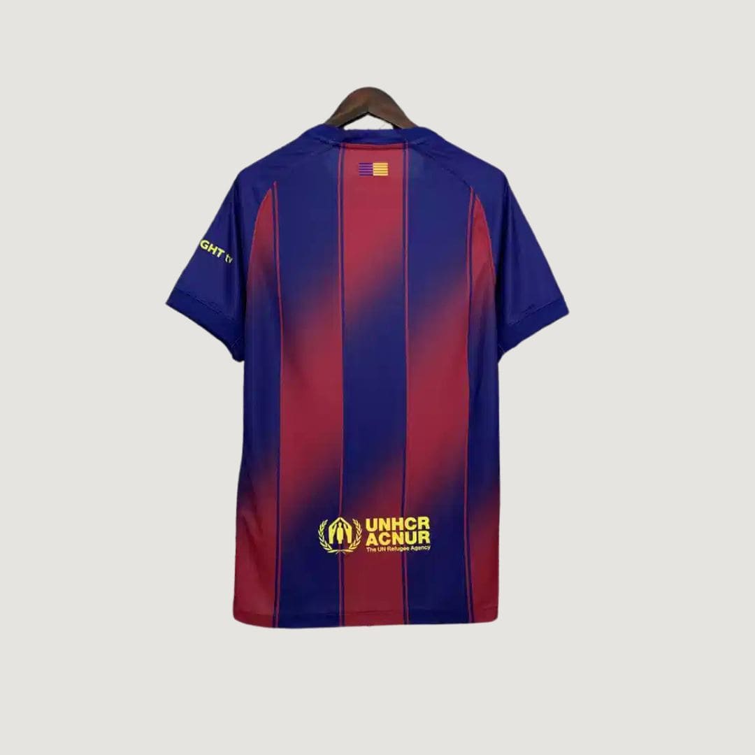 FC Barcelone – Maillot Domicile 2025/26 – Bleu, Grenat & Jaune - dos