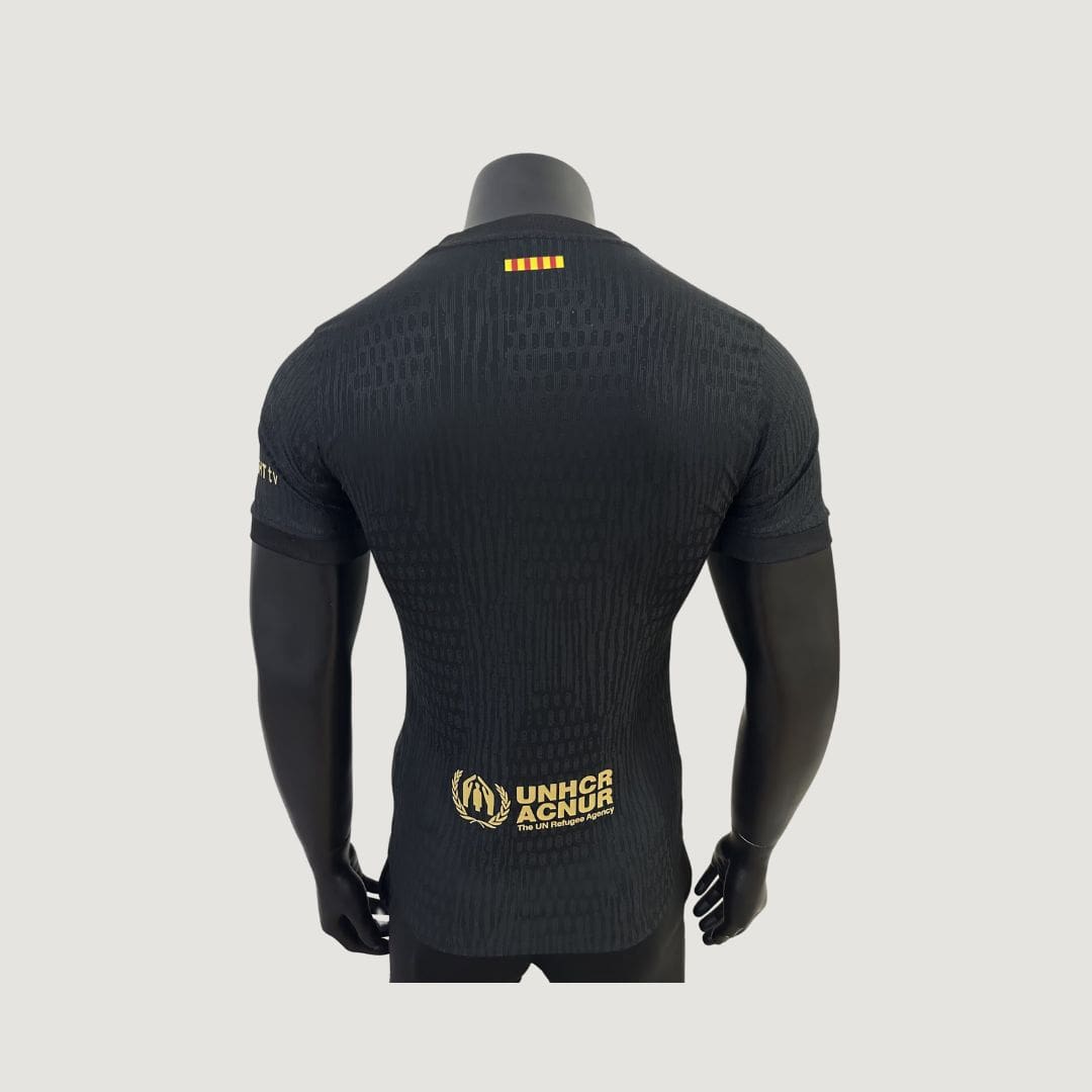 FC Barcelone - Maillot Édition Spéciale 25/26 - Noir & Or ( PRO ) - dos