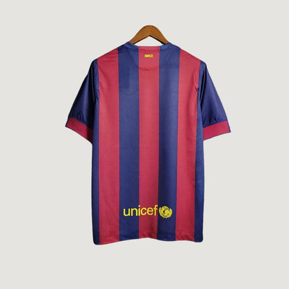 FC Barcelone - Maillot Rétro 14/15 - Bleu, Rouge - dos