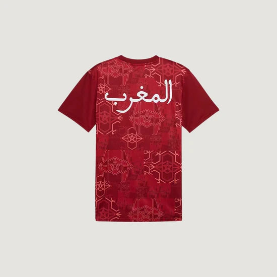 Maroc - Maillot d'avant-match 24/25 - Rouge, Vert DERBYX
