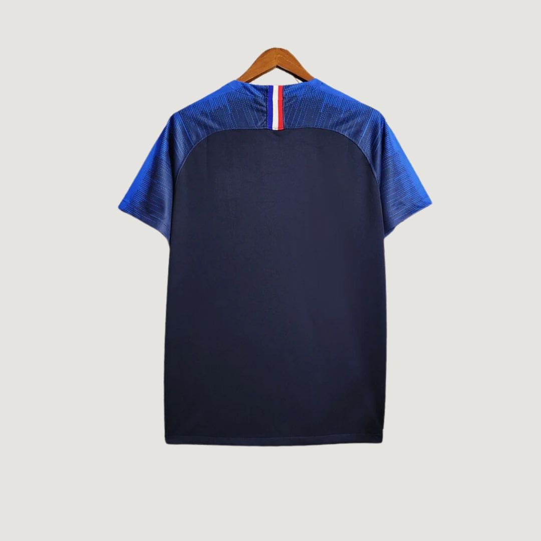 France - Maillot Rétro 2018 - Bleu - dos