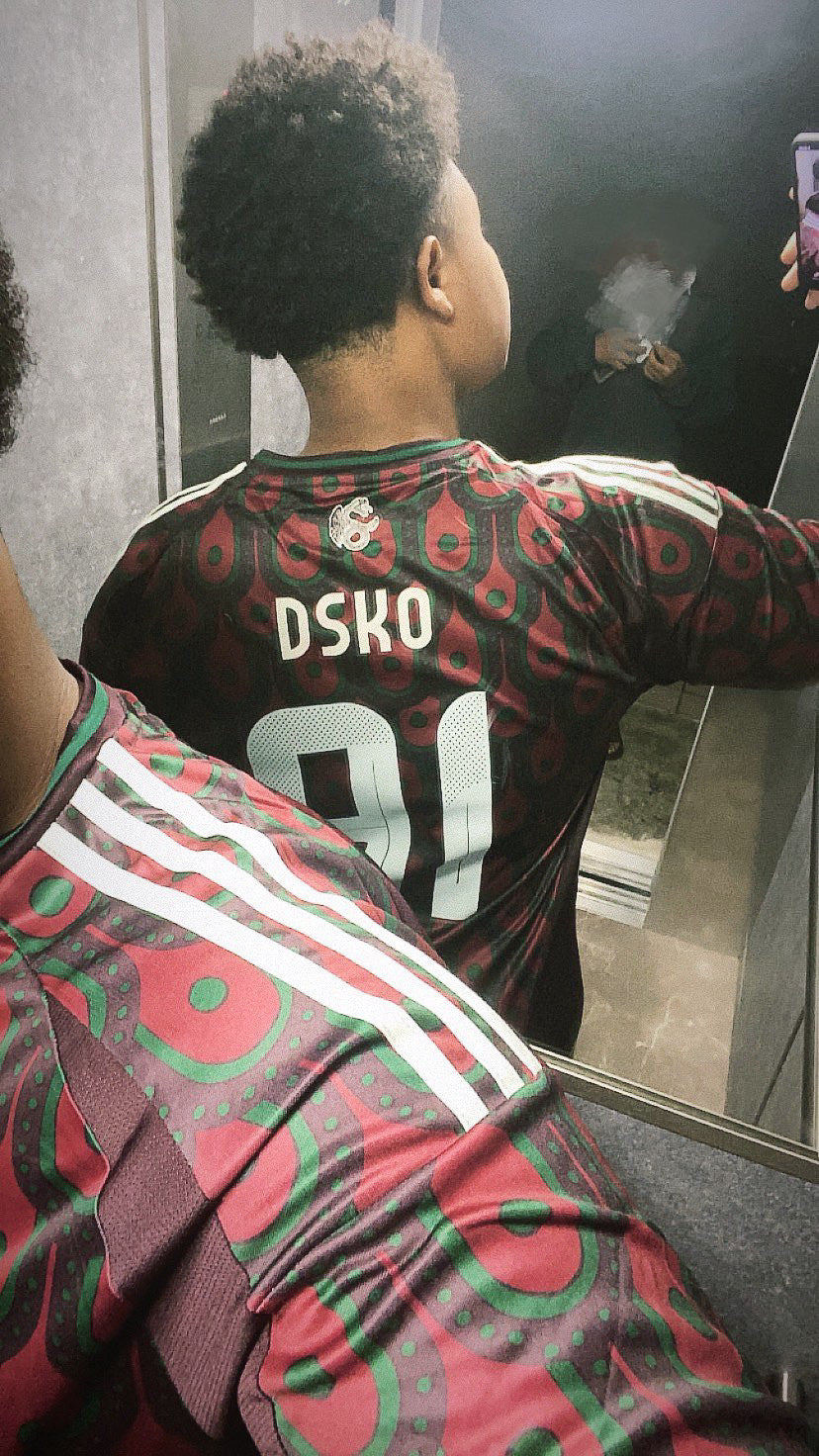Mexique - Maillot Domicile 24/25 - Bordeaux, Vert DERBYX