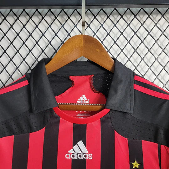 Maillot AC Milan Retro 2007 2008 Manche Longue DERBYX