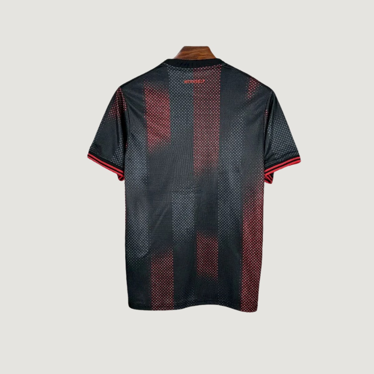 Bayer Leverkusen – Maillot Domicile 2025/26 – Noir, Rouge - dos