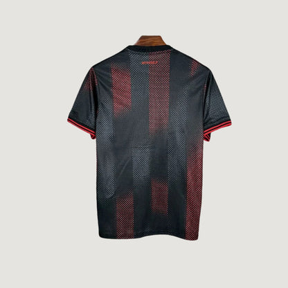 Bayer Leverkusen – Maillot Domicile 2025/26 – Noir, Rouge - dos