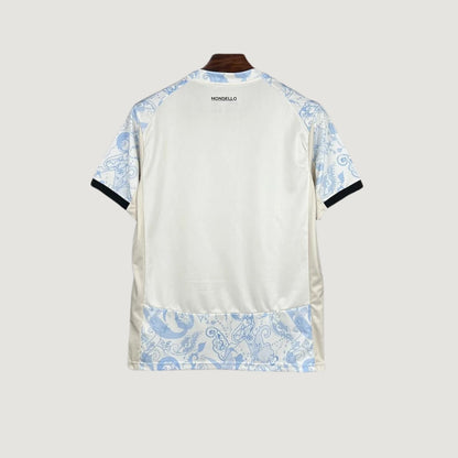 Palerme – Maillot Third 2025/26 – Blanc & Bleu - dos