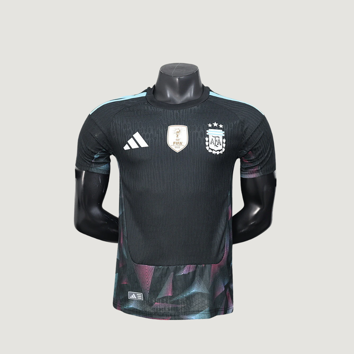 Argentine – Maillot Concept 2026 – Noir, Bleu ciel, Rose - dos