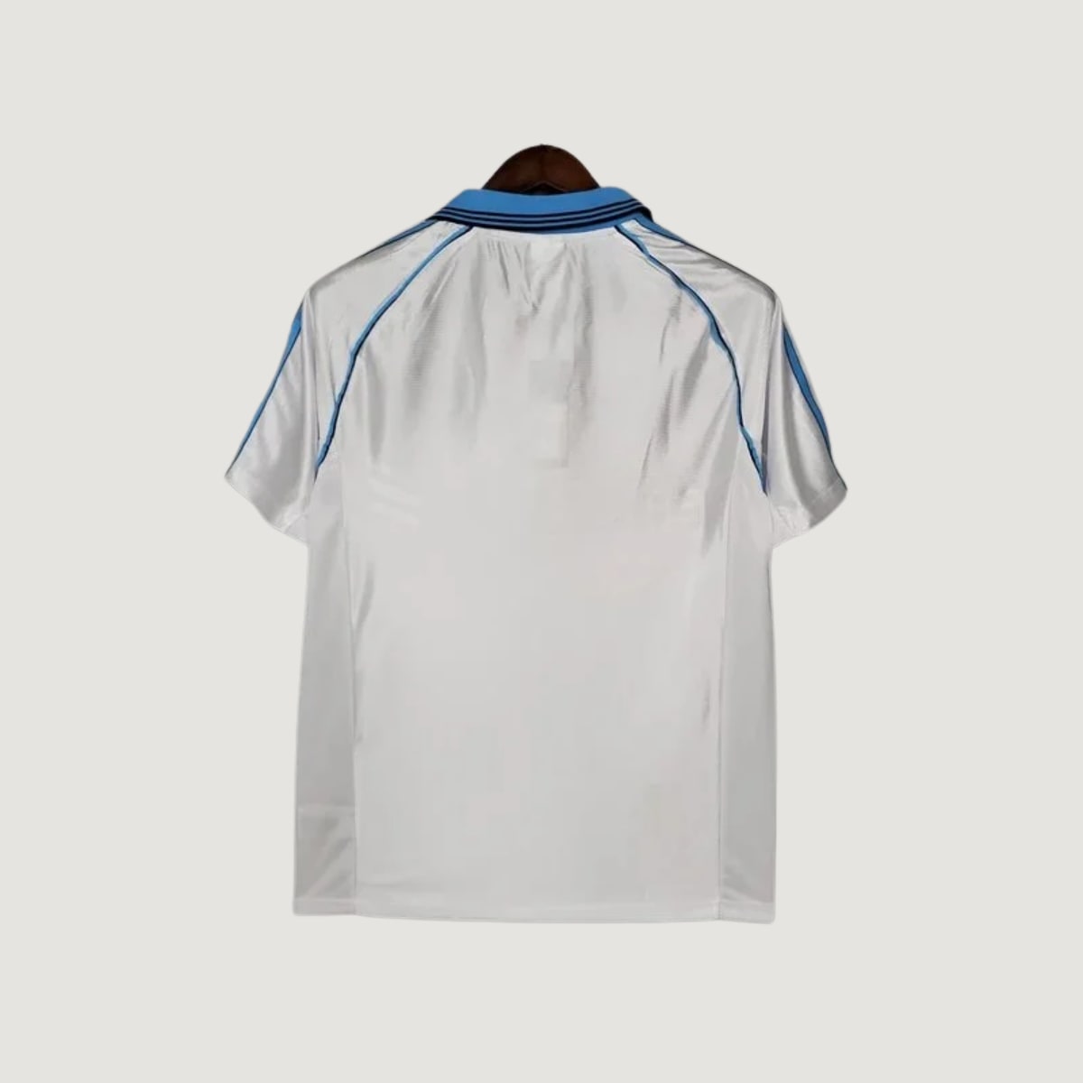 Olympique de Marseille – Maillot Rétro 1998/99 – Blanc Bleu - dos