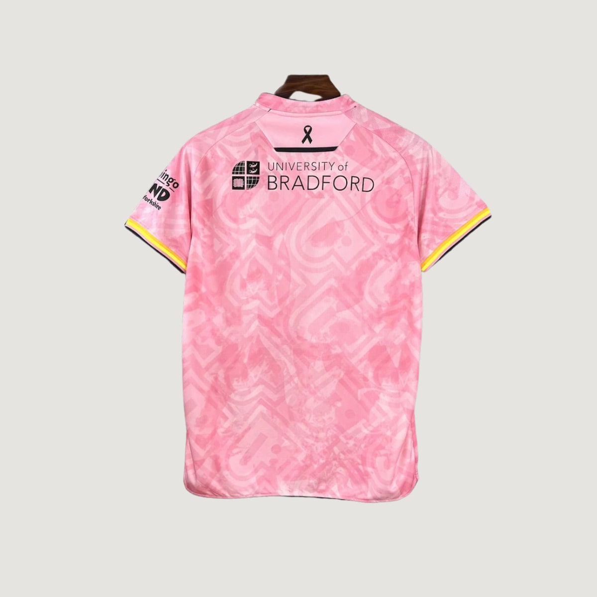Bradford City – Maillot Extérieur 2025/26 – Rose - dos